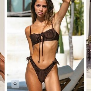 Brown Bikini Set Somerfield swim